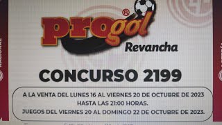 resultados Progol 2199 [upl. by Wetzel]