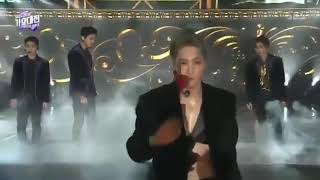 181225 KAI EXO DANCE LOVE SHOT AT SBS GAYO DAEJUN 2018 [upl. by Prosperus433]