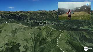 3D RealityMaps  Hochkönig Mountain Running Marathon [upl. by Notyal]