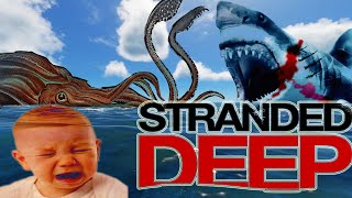 Stranded Deep 4 Naviozão e Bosses monstruosos [upl. by Haukom686]