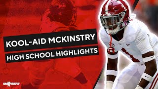 Alabama DB GaQuincy KoolAid McKinstry LOCKDOWN High School Highlights mix  MaxPreps [upl. by Codee47]