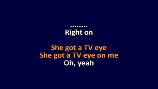 The Stooges  TV Eye  Karaoke Instrumental Lyrics  ObsKure [upl. by Florance]