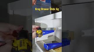 Kreg Drawers Slide Jig Demo [upl. by Gilberto44]