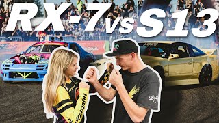 DRIFT BATTLE with my Boyfriend AdamLZ ⚡️ [upl. by Nothgiel]