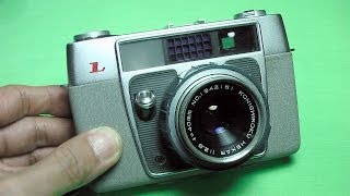 コニカ L の使い方 KONICA L How to use 1960s visual distance estimation camera [upl. by Rori323]