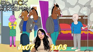 BoJack Horseman REACTION  1x07 amp 1x08 [upl. by Anircam]