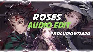 Roses  saint jhn  audio edit [upl. by Som]