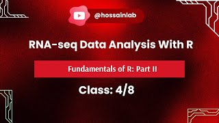 RNASeq Analysis with R  Fundamentals of R Part II 48 [upl. by Henke]