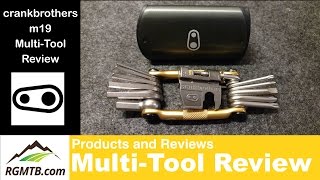 MTB Multi Tool  crankbrothers m19 multitool Product Review [upl. by Gibbie411]