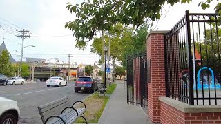 Walking in Bayonne NJ  Hobert Ave to John F Kennedy Blvd  East 5th St to West 10th St [upl. by Lux]