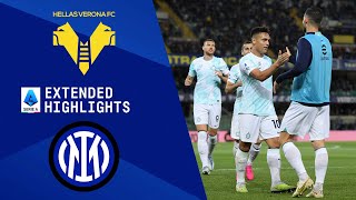 Hellas Verona vs Inter  Extended Highlights  Serie A  CBS Sports Golazo [upl. by Zeke]