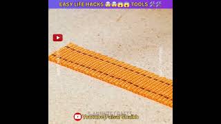 1 Minute HacksLife Hacks Toolshacktool toolhacks hometools hacks challenge tricks shorts [upl. by Noe]