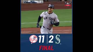 Yankees Score Today vs Mariners  091724 [upl. by Jarus]