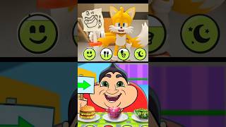 Talking tom Tails game💀💀 funny tails animation memes [upl. by Alyt840]