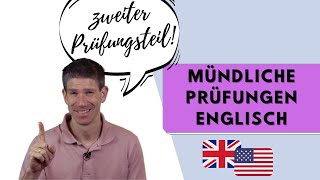 Mündliche Abiturprüfung Englisch  Beispielfragen und Tipps  2 Prüfungsteil  Abitur 2024 [upl. by Nanda]