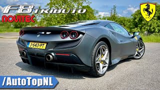 Ferrari F8 Tributo Novitec 348kmh REVIEW on Autobahn by AutoTopNL [upl. by Diarmit165]