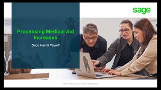 Sage Pastel Payroll AME Processing Medical Aid Increases [upl. by Maro]