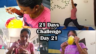 21 Days Weight Loss Challenge Day 21  Pregnancyku try panravangaluku Diet Chart in Tamil [upl. by Gilburt892]