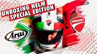 UNBOXING ARAI RX7X DUCATI CORSE SPEED 2 🔥 MOTIF HELM INI KEREN BANGETSIH PERPADUAN WARNANYA ❗️❗️ [upl. by Nallij565]