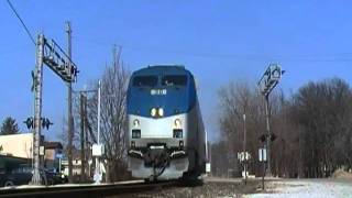 TRRS 24 Porter Junction Westbound Amtrak Wolverine [upl. by Yrnehnhoj960]