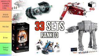 Ranking Every LEGO Star Wars Set Retiring in 2024  LEGO Investing Podcast Episode 11 w KDX Bricks [upl. by Ulland]