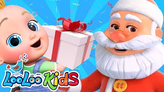 Santa Shark 🎅🦈 LooLoo Kids Christmas Song for Kids 🎄 Best Holiday Nursery Rhymes and Festive Music [upl. by Naujtna636]