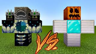 Omega Warden VS All Golems Battle Minecraft EXTREME POWERFUL [upl. by Assetniuq]