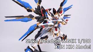 Strike Freedom MGEX 1100 Xun Xin Model [upl. by Hannahsohs]