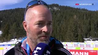 Trond Nystad Interview on British Eurosport on Thursday Feb 28 [upl. by Garv]