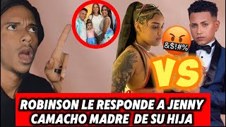 ROBINSON LE RESPONDES JENNY CAMACHO LE DICE VIVIDORA viralvideo noticias tiktok viralshort [upl. by Audres190]