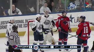 Icemen Highlights November 9 2024 Jacksonville Icemen vs South Carolina Stringrays Frozen Five [upl. by Dewhurst]