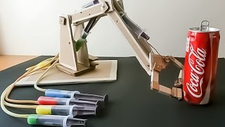 DIY Cardboard Hydraulic Arm [upl. by Iphlgenia]