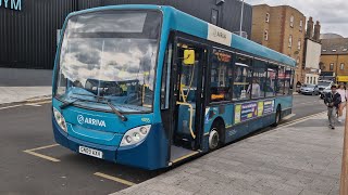 NonTFL November Episode 1 Arriva Southern Counties 4055 GN09AXH Bus Route 490 [upl. by Lemon]