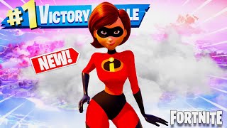 ElastigirlMrs Incredible Gameplay  Fortnite 4K 60FPS [upl. by Ebbie]