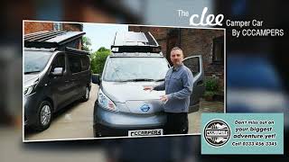 ENV200 Camper Car by CCCAMPERS Electric Camper Car Motor home Clee Duo conversion [upl. by Innus]