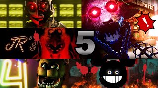 En İyi 5 FNaF Fan Game [upl. by Elrebma107]