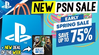 NEW PSN SALE LIVE NOW EARLY SPRING SALE  MASSIVE NEW PSN SALE SOON [upl. by Lymn929]