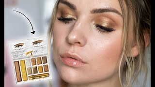 Physicians Formula 24Karat Gold Palette Tutorial  Review [upl. by Keemahs774]