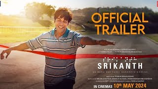 SRIKANTH Official Movie Review RAJKUMMAR RAO  SHARAD JYOTIKA ALAYA  TUSHAR HBHUSHAN KReview [upl. by Winni80]