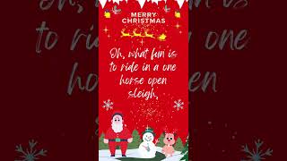 Jingle Bells With Lyrics  Christmas Songs For Kids  Christmas Carols 2023  Bubble Kidz [upl. by Atwekk]