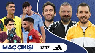 🔴 Portekiz Çok Rahat Ronaldo Yedek Fas Mucizesi İspanya Şok  2022 Dünya Kupası  Maç Çıkışı 17 [upl. by Lucchesi]