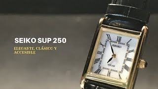 Reloj SEIKO SUP250 para DAMA elegante clásico y accesible [upl. by Adan]