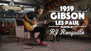 1959 Gibson Les Paul quotMiss Swissquot played by RJ Ronquillo [upl. by Papst]