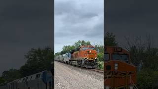 With A Little Help From Their Friends  BNSF Led Empire Builder [upl. by Imar586]