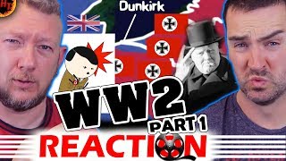 WW2  OverSimplified REACTION  Part 1 [upl. by Aisatsan]