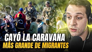 🛑 CRISIS MIGRATORIA ¡LA CARAVANA MÁS GRANDE FRENADA POR LA POLICIA MEXICANA 🇲🇽 🌎 [upl. by Anauqcaj280]