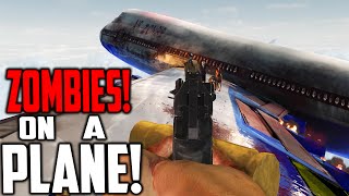 Zombies On A Plane  ZOMBIES TERRORIST ON THE WING Gameplay [upl. by Eilrebmik]