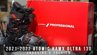 20212022 Atomic Hawx Ultra 130 Professional UNBOXING amp PREVIEW [upl. by Kurland241]