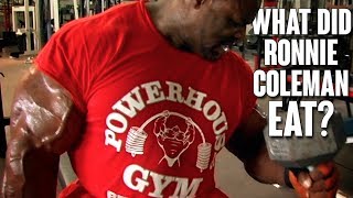 What Does Ronnie Coleman Eat in 1 Day  Remastered 1080 HD  Ronnie Coleman [upl. by Seldun]