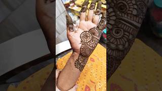 Beautiful ❤️🫰 Mehndi ✨🫰 Shorts mehndi youtubeshorts ytshorts shorts [upl. by Venu632]